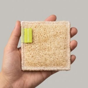 Esponja natural lavaplatos cuadrado
