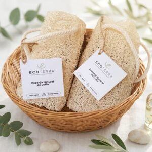 Esponja natural de Luffa 15cm